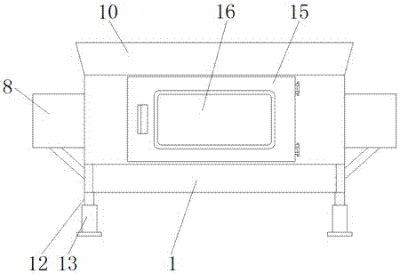 Novel unpowered environment-friendly energy-saving vibrating screen