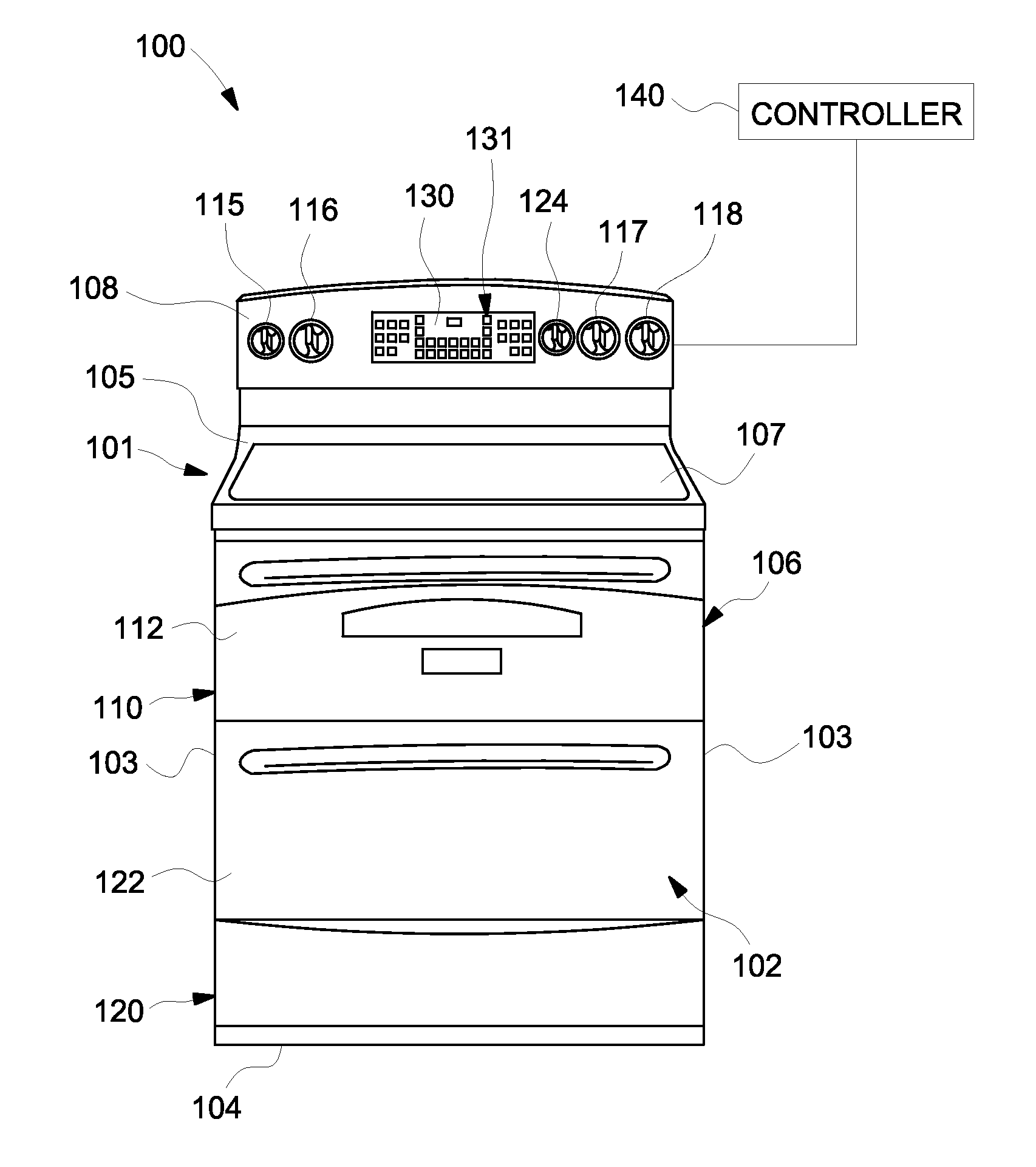 Control system for a self cleaning oven appliance