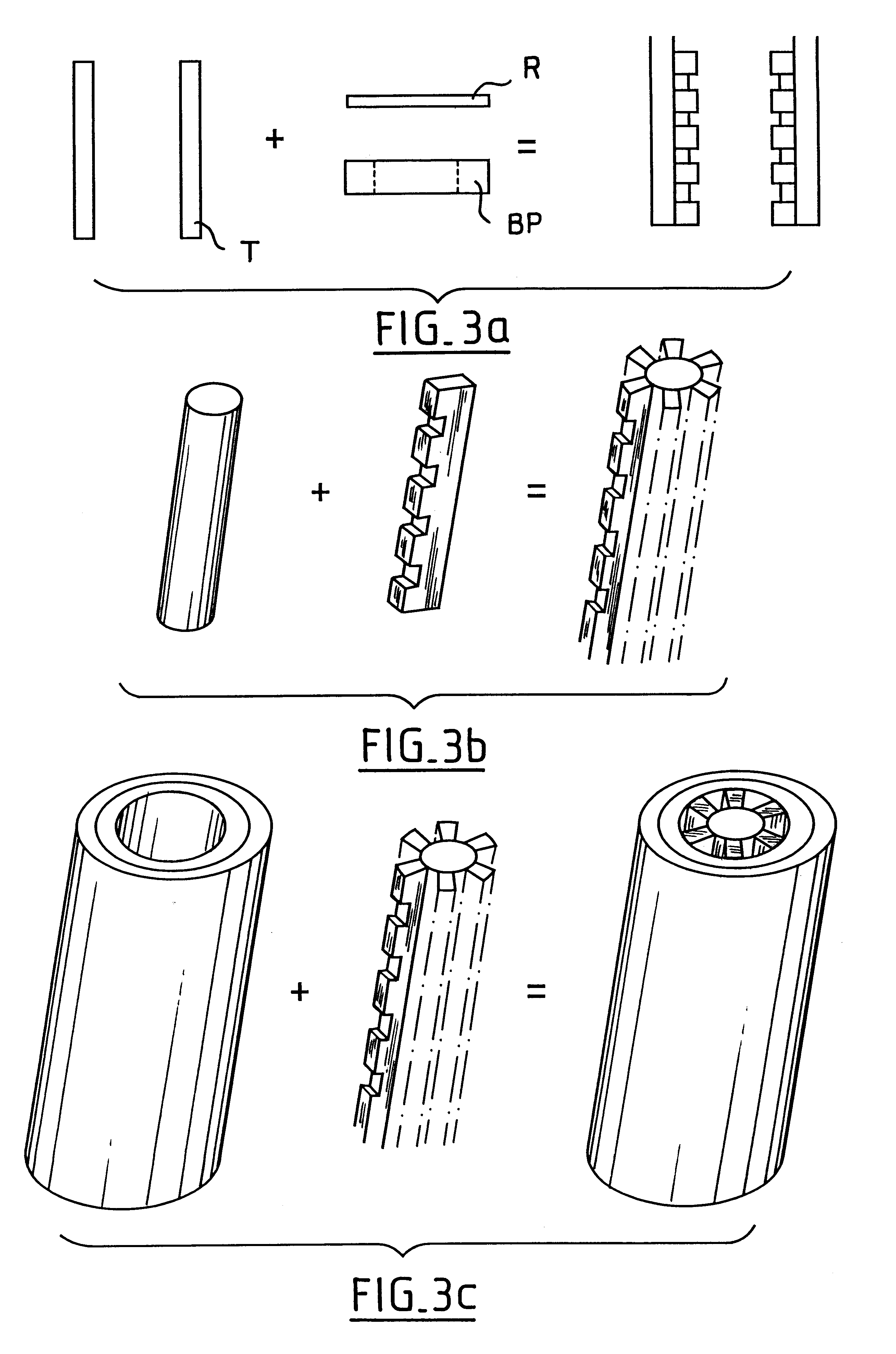 Actuators of active piezoelectric or electrostrictive material