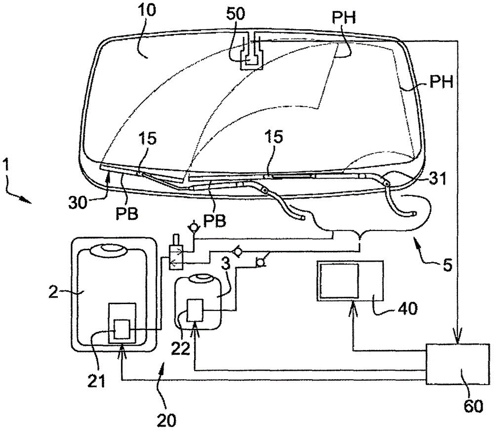 Method and device for de-icing a vehicle window