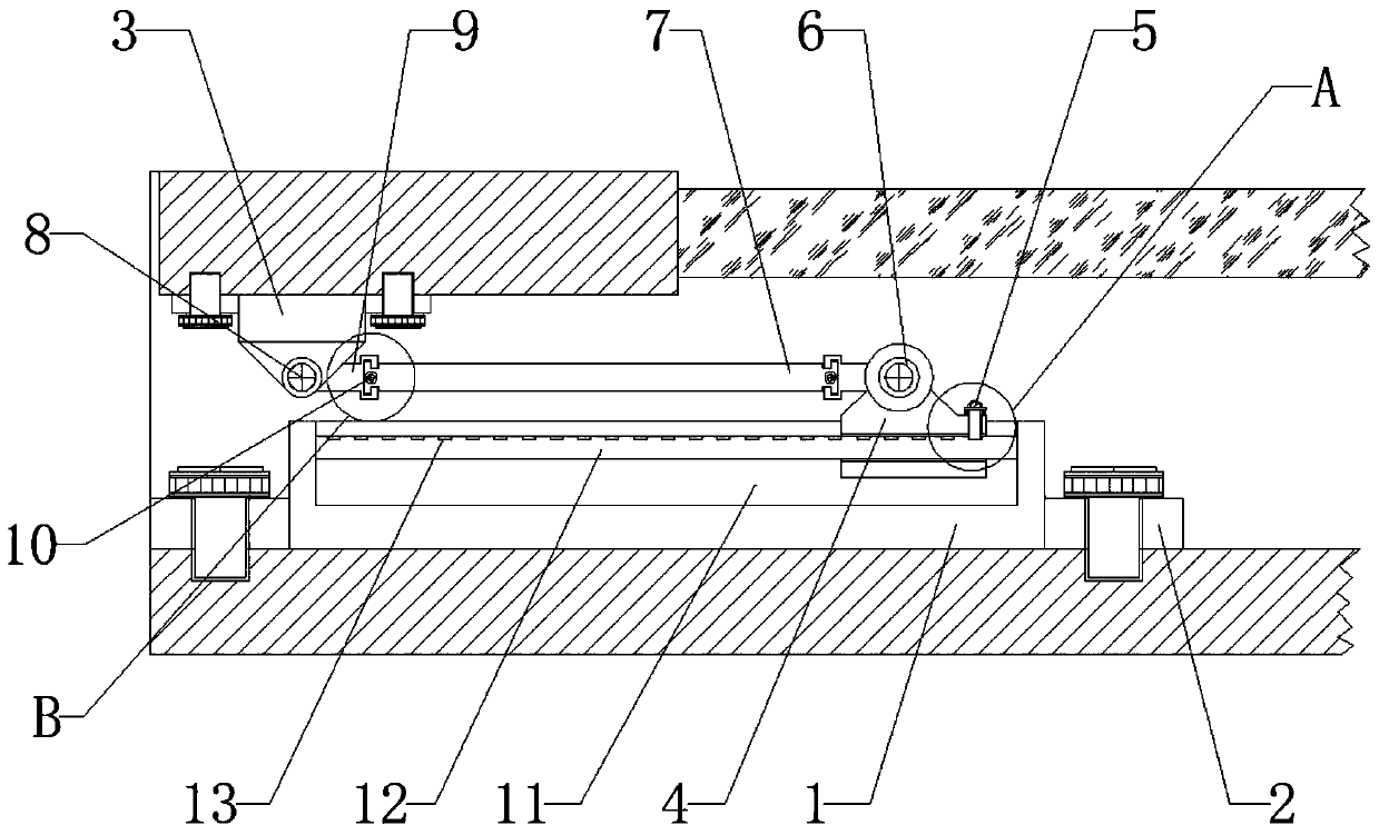 Locking device of casement window