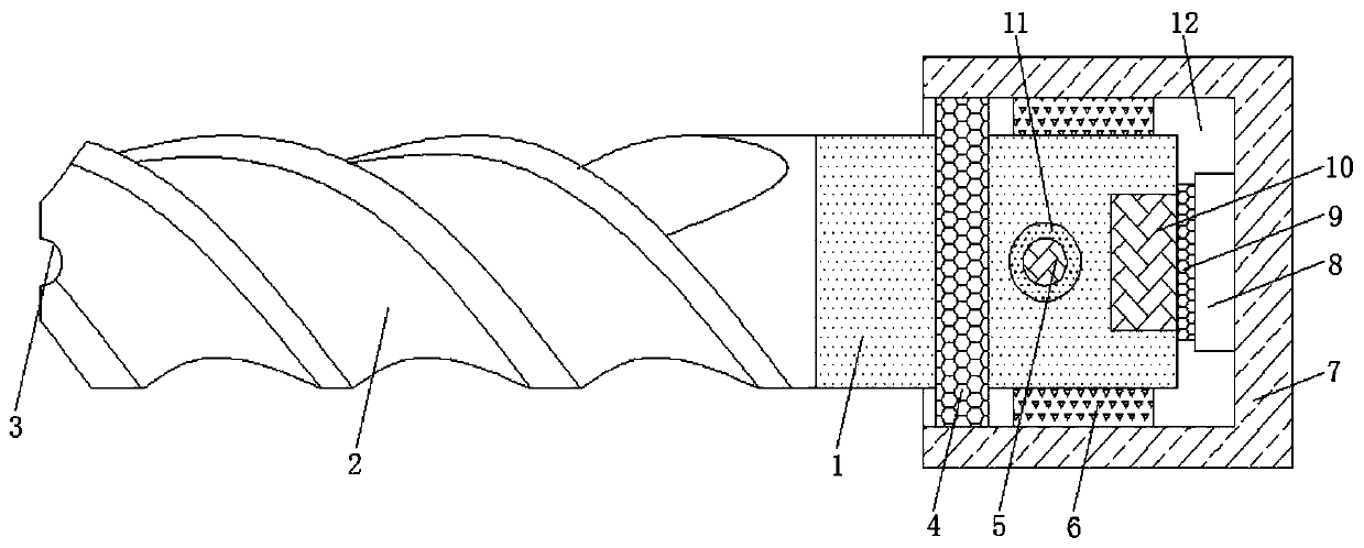 A high temperature alloy end mill