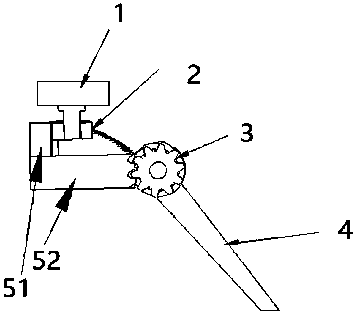 Air guide mechanism and air conditioner indoor unit