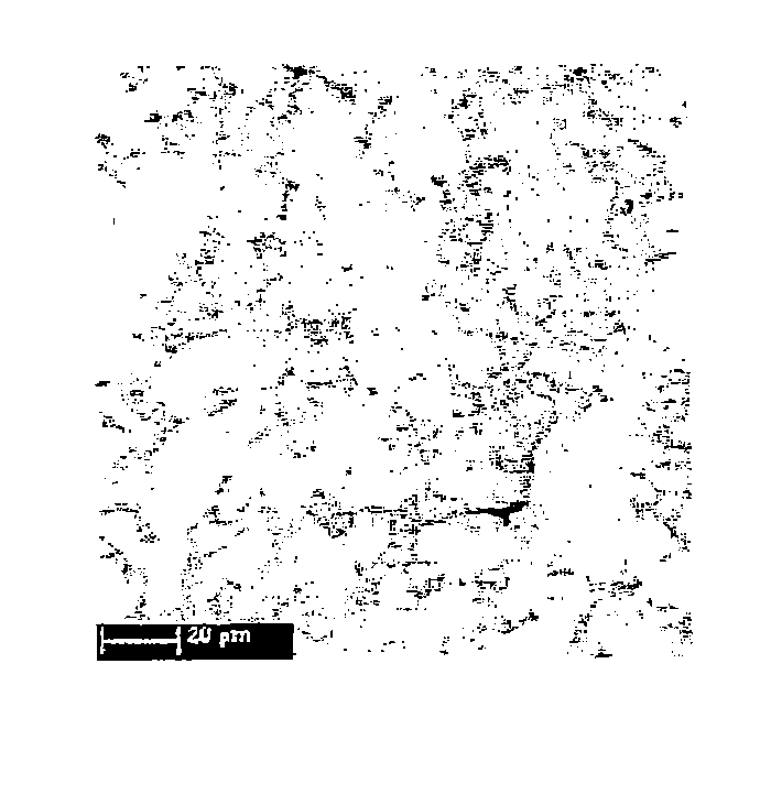 Method for producing an al/tic nanocomposite material