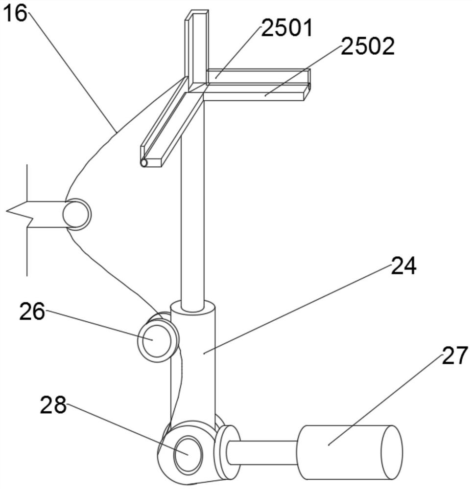 A variable clamping device for an automatic guided trolley and an object positioning and clamping method