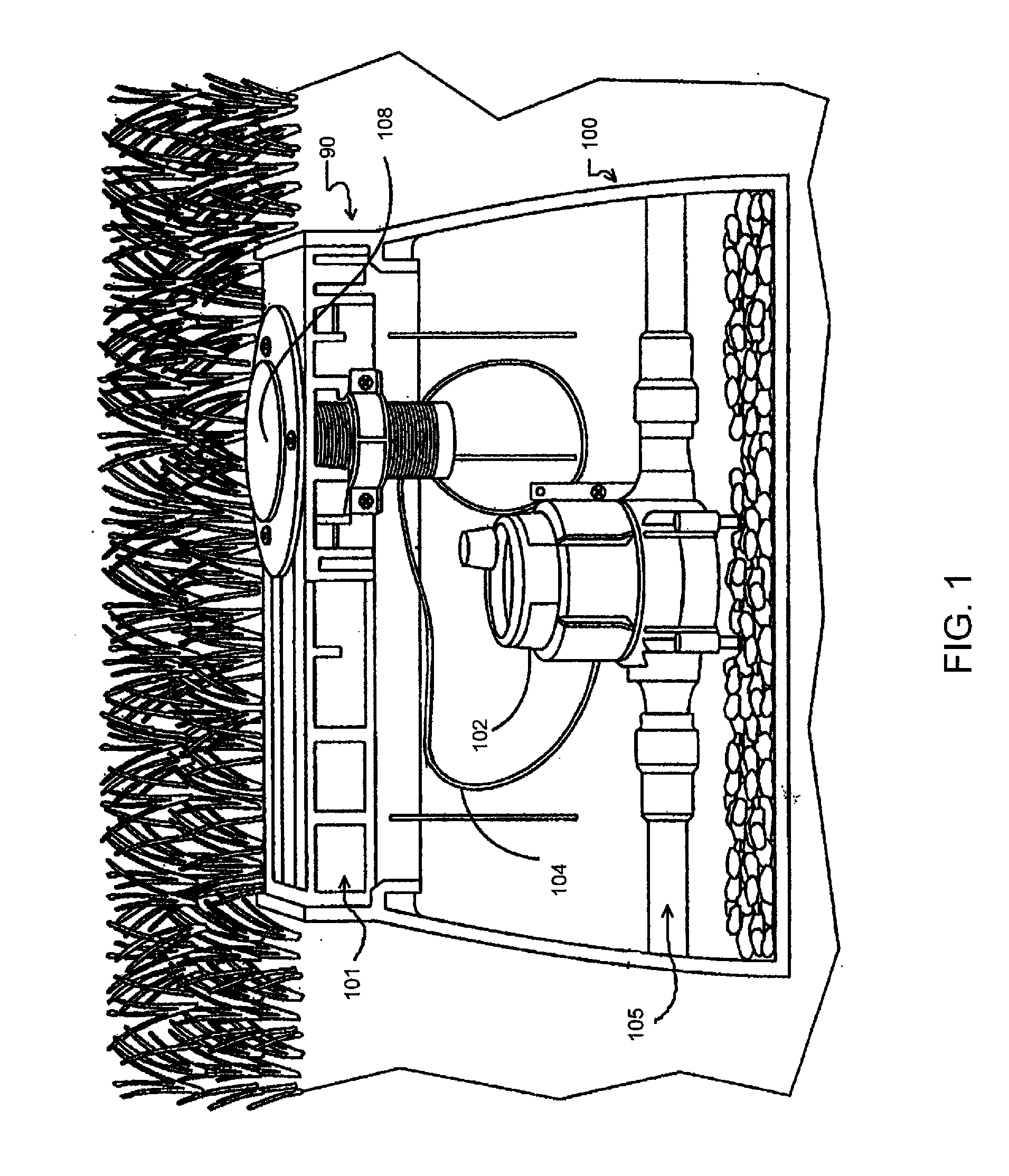 Antenna breakaway device for utility pit meter system