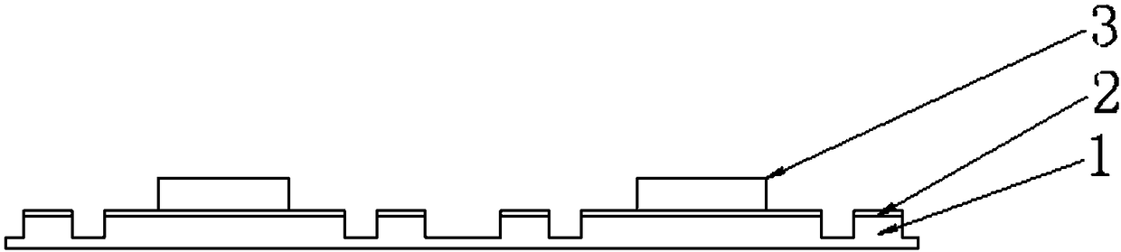 High-reliability planar bump type packaging method and packaging structure