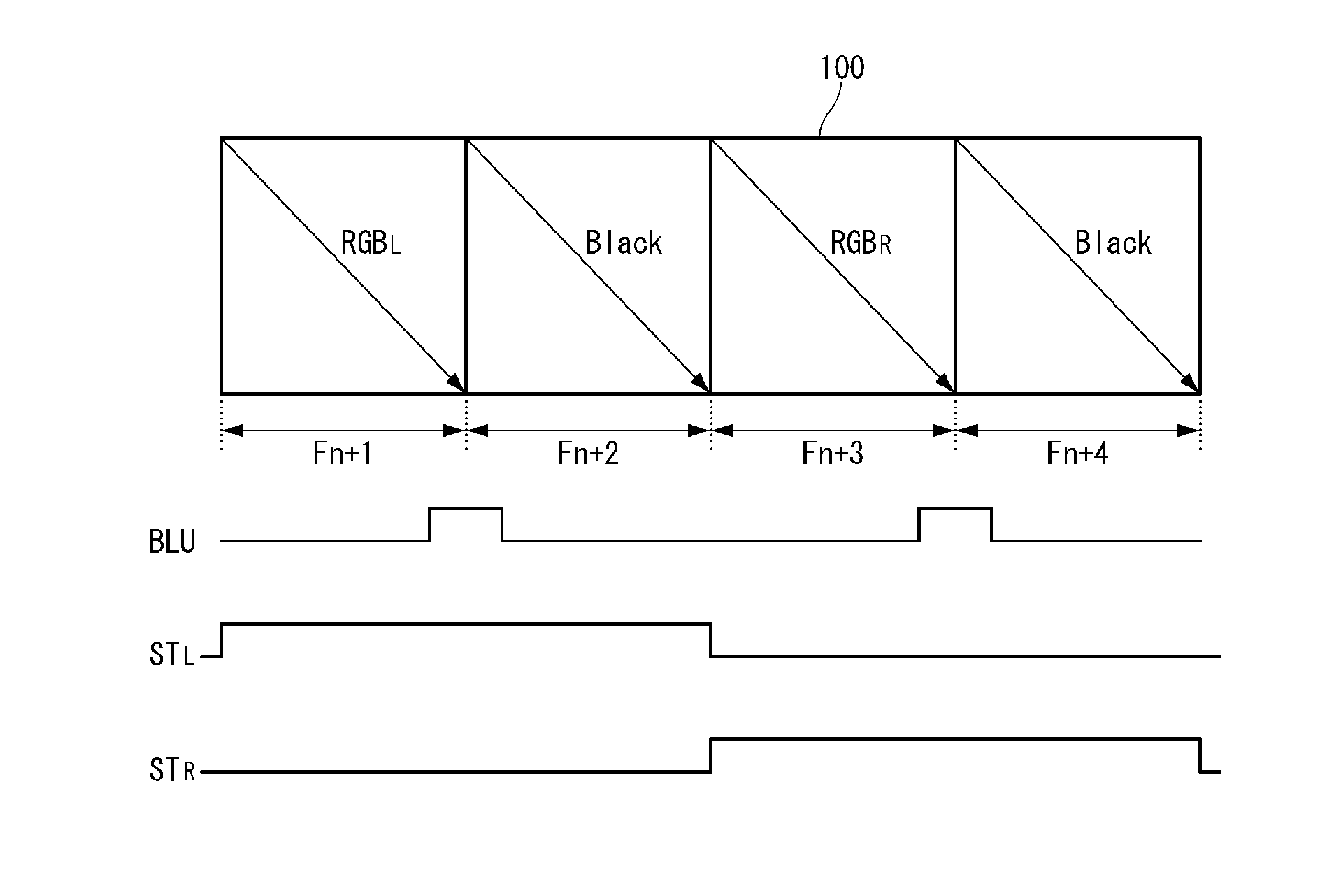 Stereoscopic image display and driving method thereof