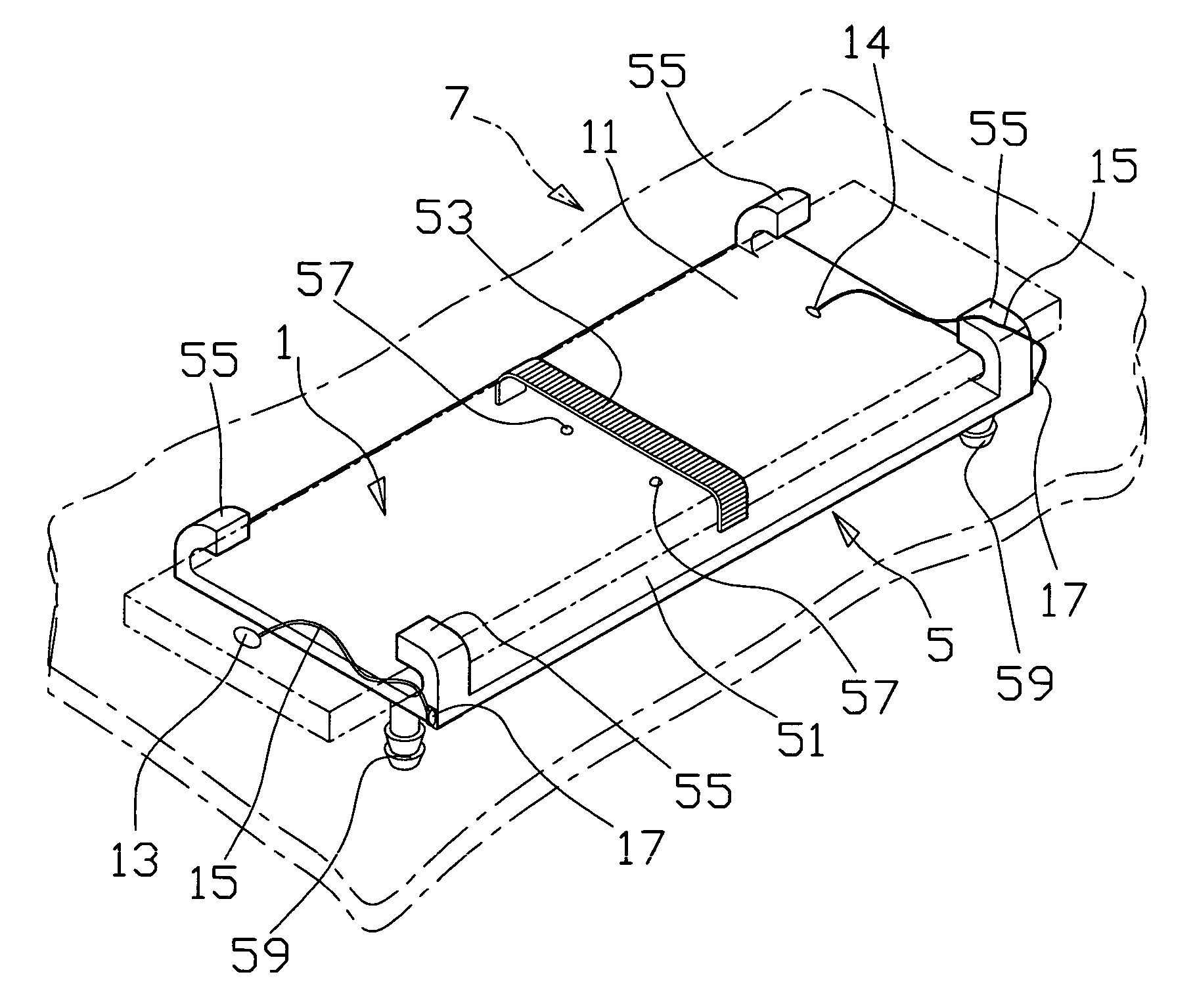 Piezoelectric-transformer and carrier arrangement