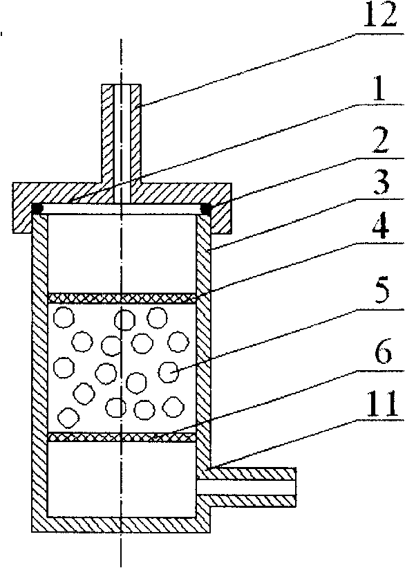 Method of organizing polymer porous support material for engineering and its preparation device