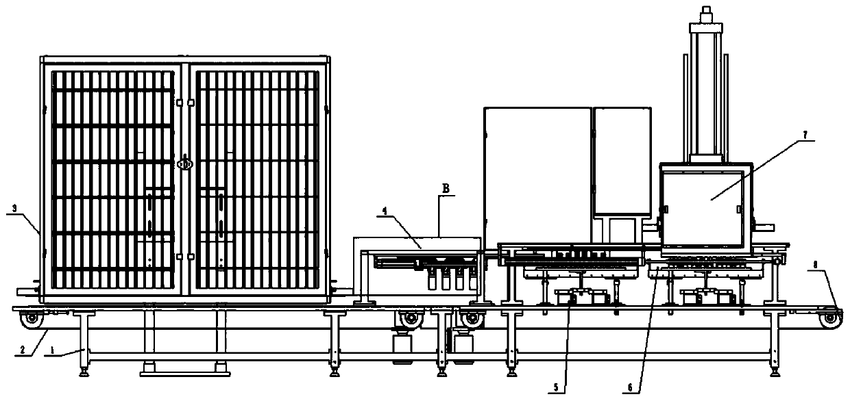 Pole group inserting machine and use method thereof