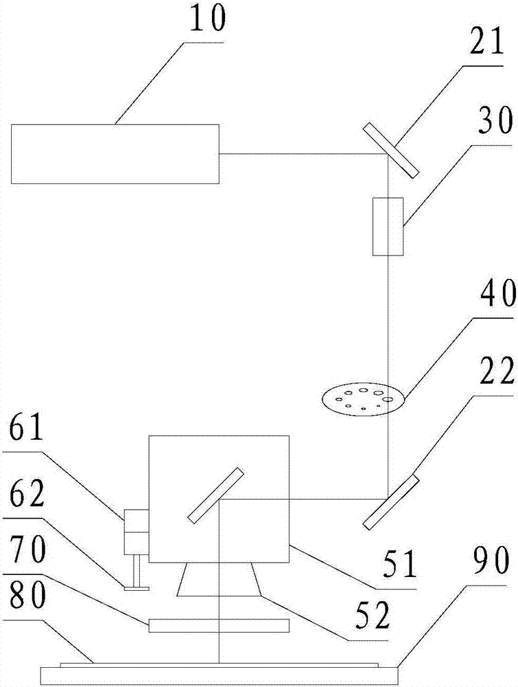 Laser drilling device and method