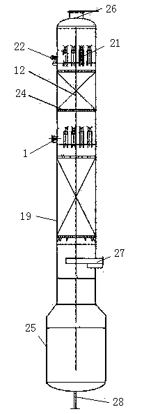 Method and device for producing benzyl benzoate