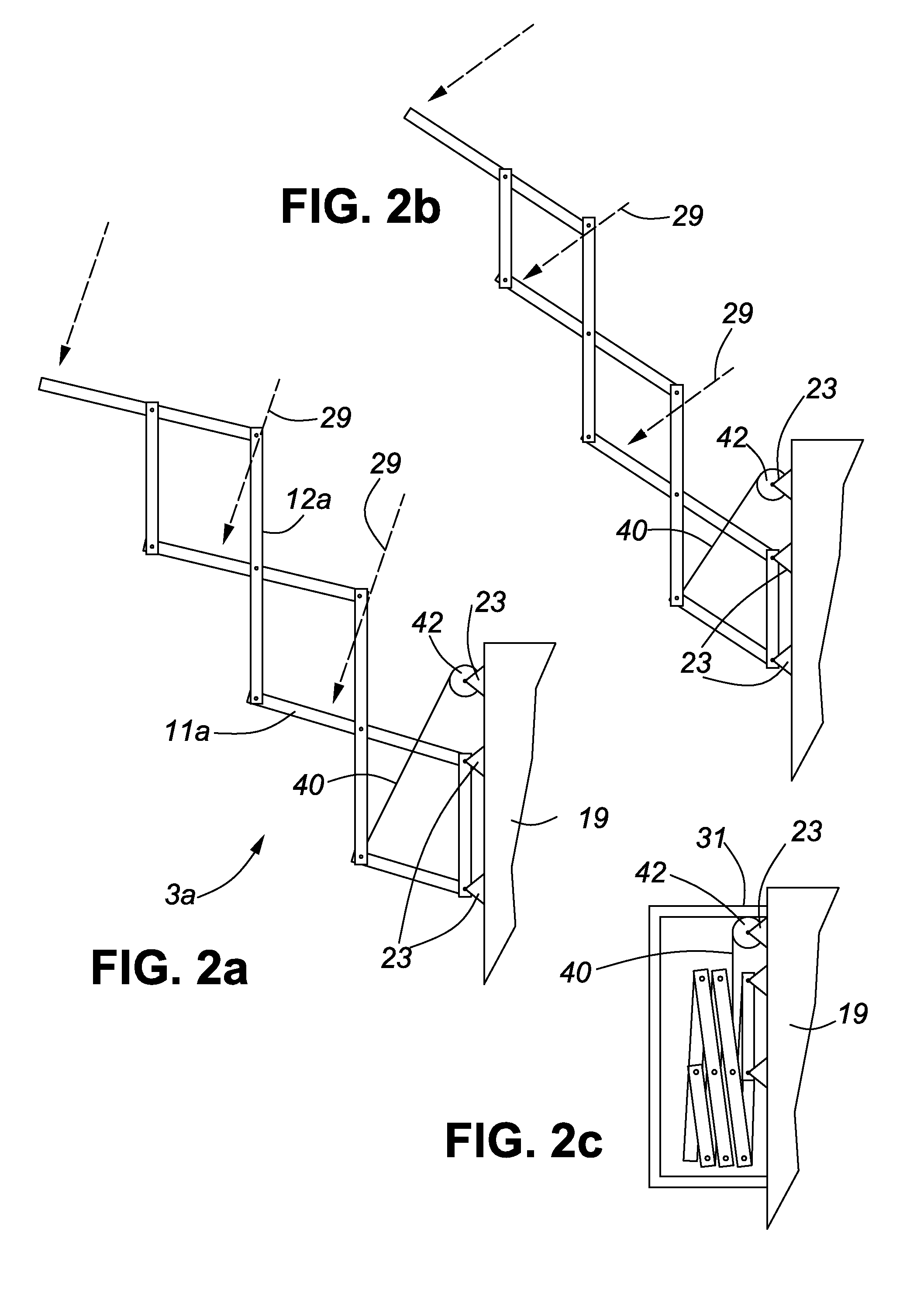 Deployable Photovoltaic Array and Collapsible Support Unit Thereof