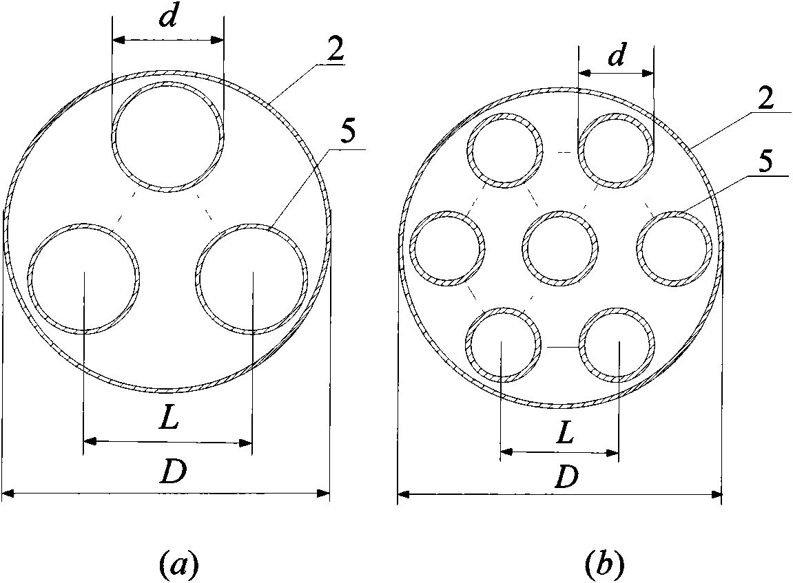 Column tube type impinging stream reactor and operating system for producing toluene diisocynate