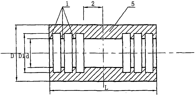 Pipe joint of skin-effect electric heating element