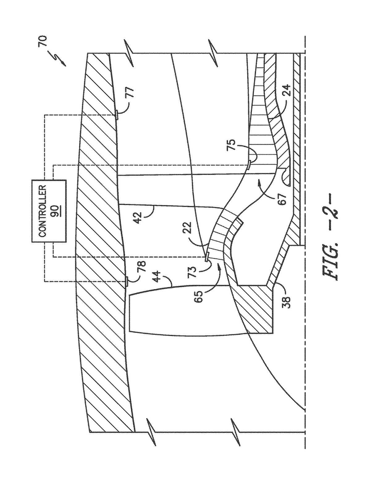 Electrostatic dust and debris sensor for an engine