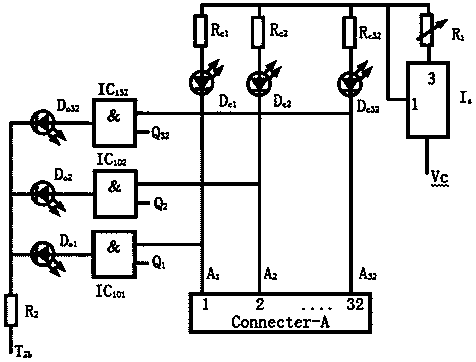 Precision detection device and method for multi-core cable terminal crimping quality