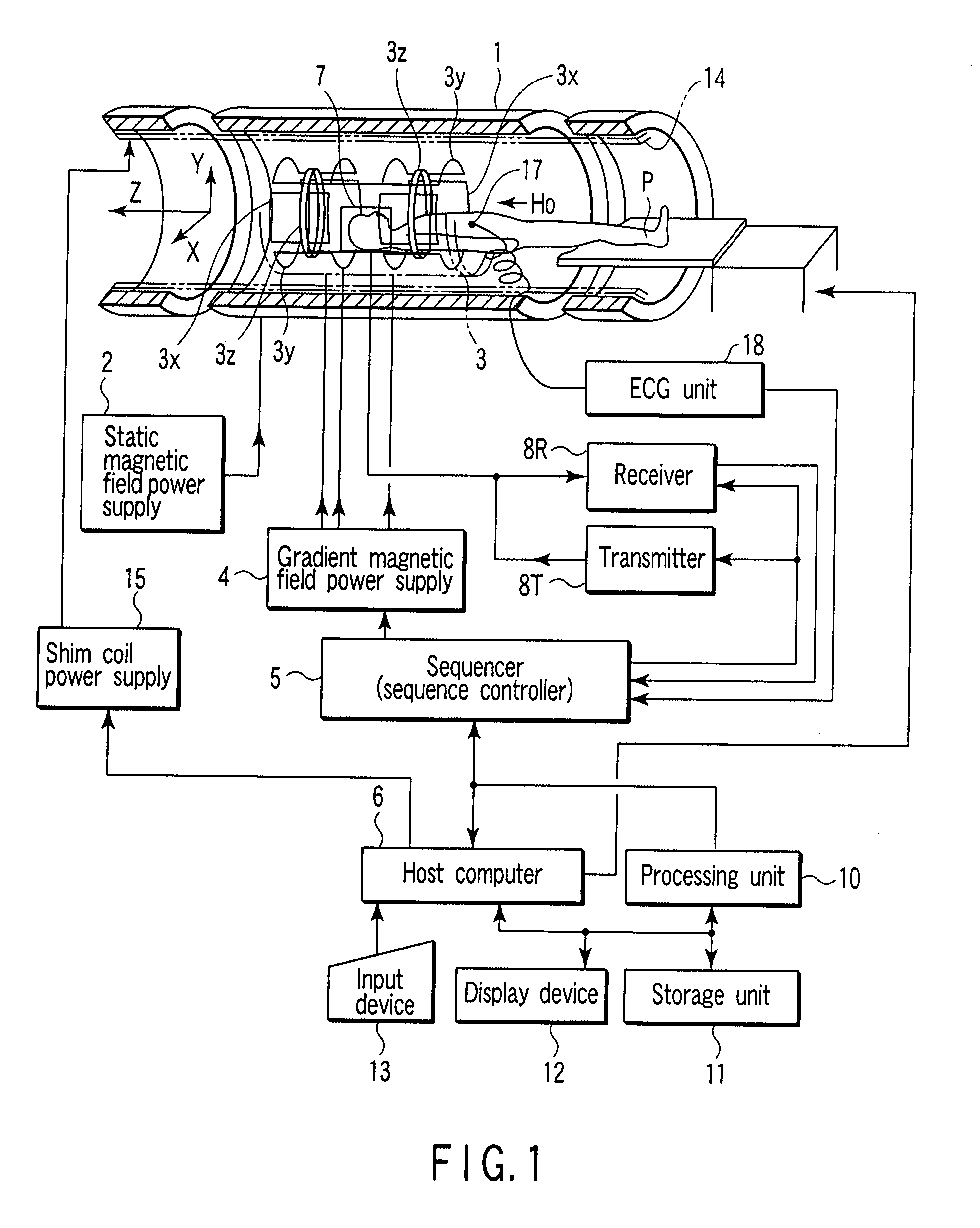 Magnetic resonance imaging system