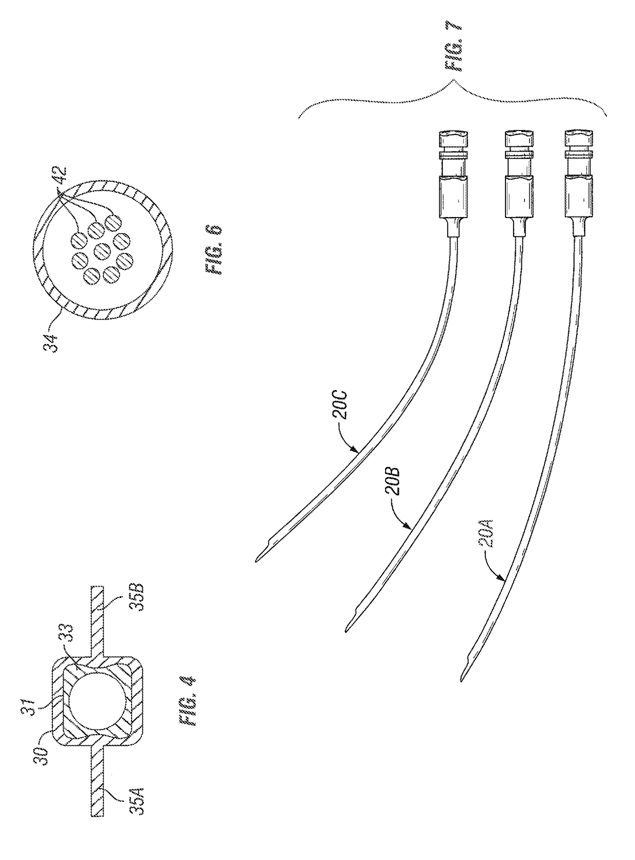 Peripheral nerve field stimulator curved subcutaneous introducer needle with wing attachment specification