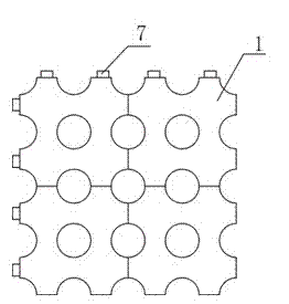 Plane no-shift greening building block