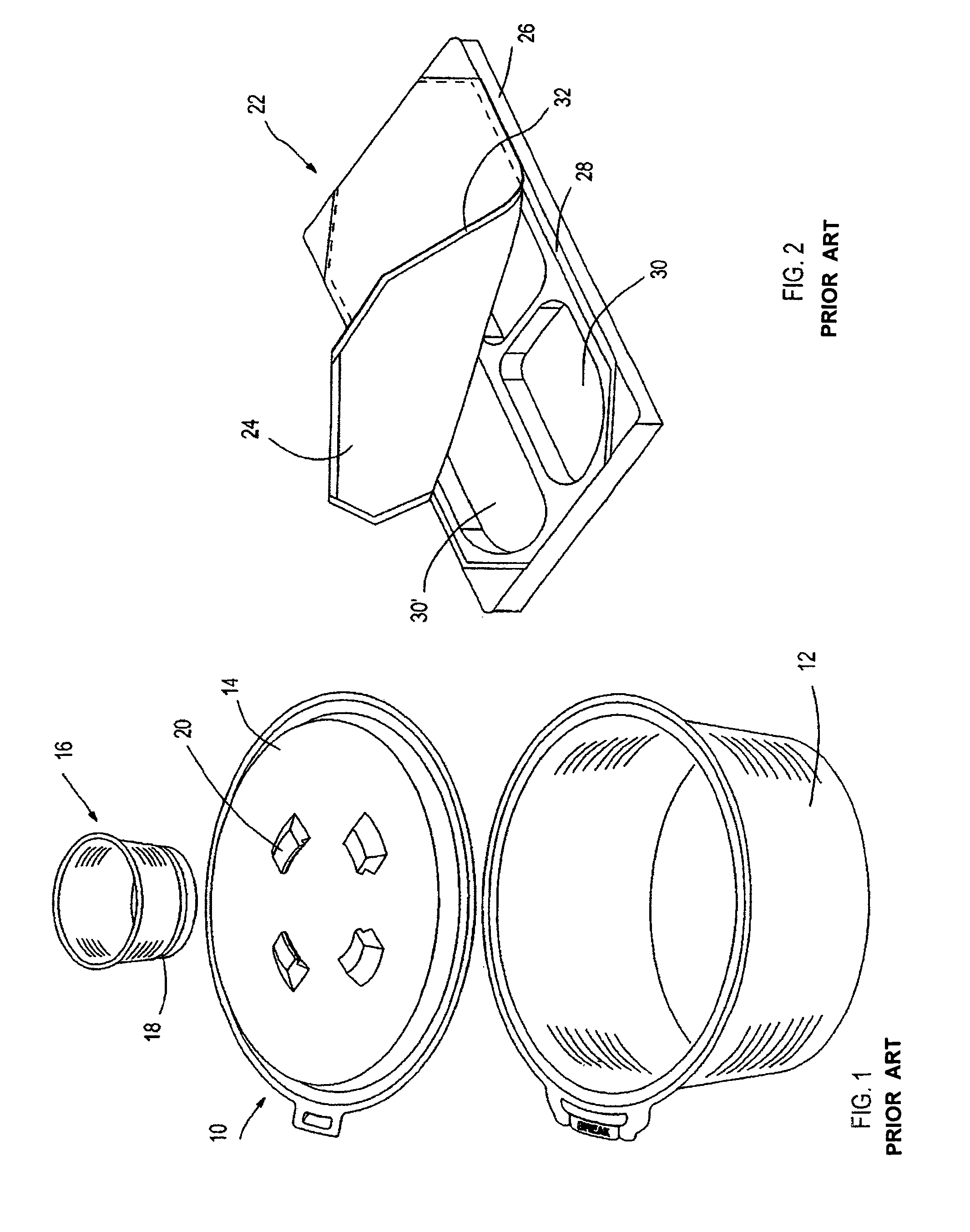 Multi-compartment container system