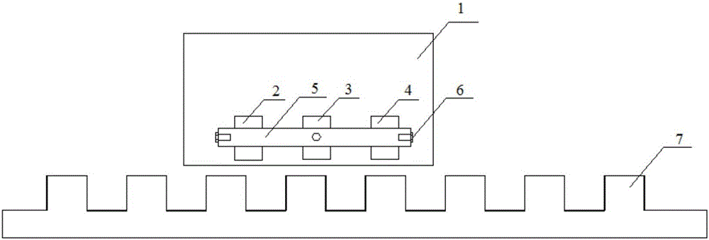 Computer jacquard glove machine control device and flower pattern preparation method thereof