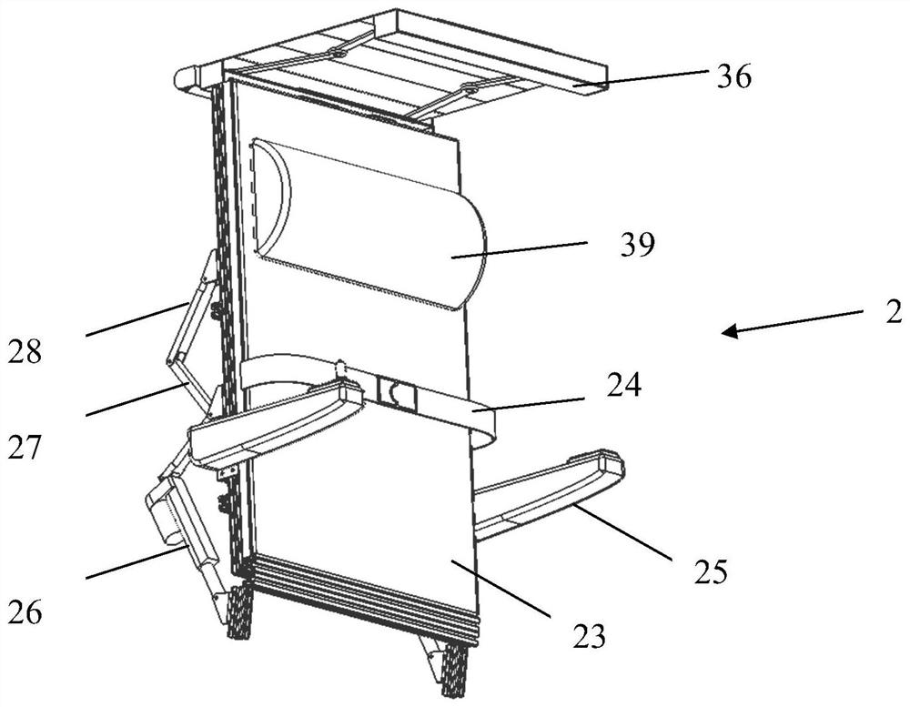 Electric intelligent massage elder-assisting wheelchair provided with liftable seat and supporting standing and walking