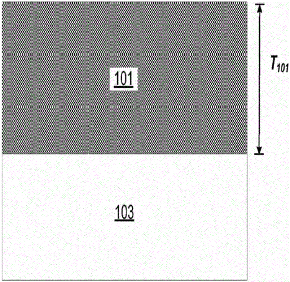 Defect reduction with rotated double aspect ratio trapping