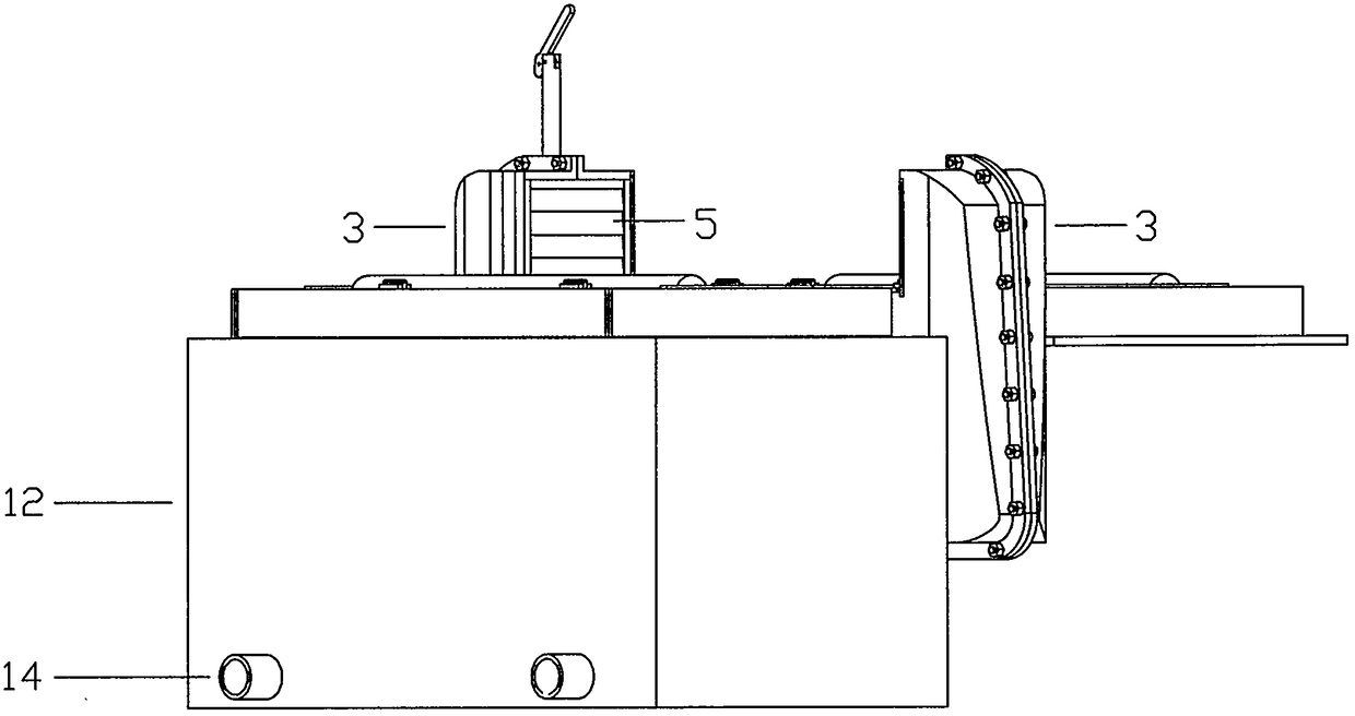 Hidden self-floating ramp flood control device