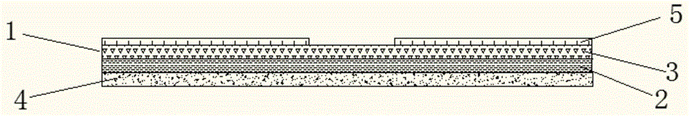 A heat-conducting gasket containing a hot-melt heat-conducting film and its preparation device