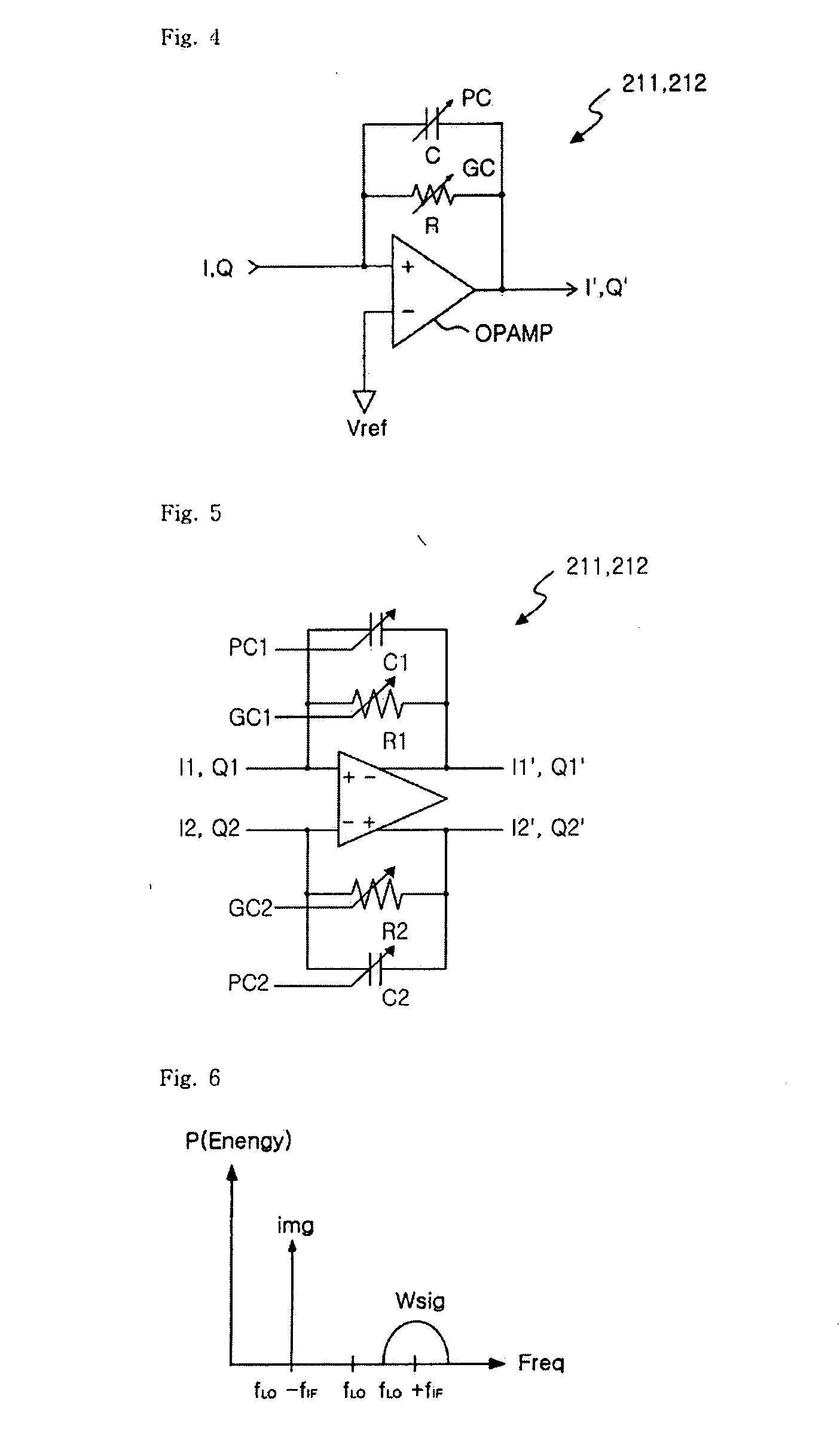 Low if receiver of rejecting image signal and image signal rejection method