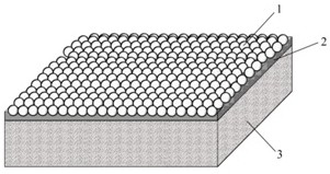 Particle-embedded photocatalytic pollution-cleaning veneer brick and its preparation method and preparation device