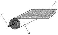 Particle-embedded photocatalytic pollution-cleaning veneer brick and its preparation method and preparation device