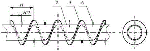 Two-sided cooling concentric sleeve type sulfonation reactor