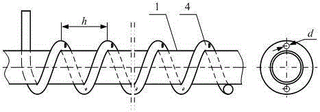 Two-sided cooling concentric sleeve type sulfonation reactor