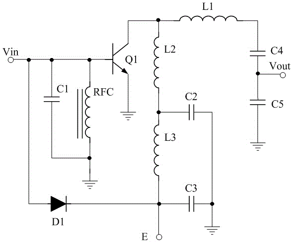 Second-stage amplifying circuit of two-stage power amplifying circuit