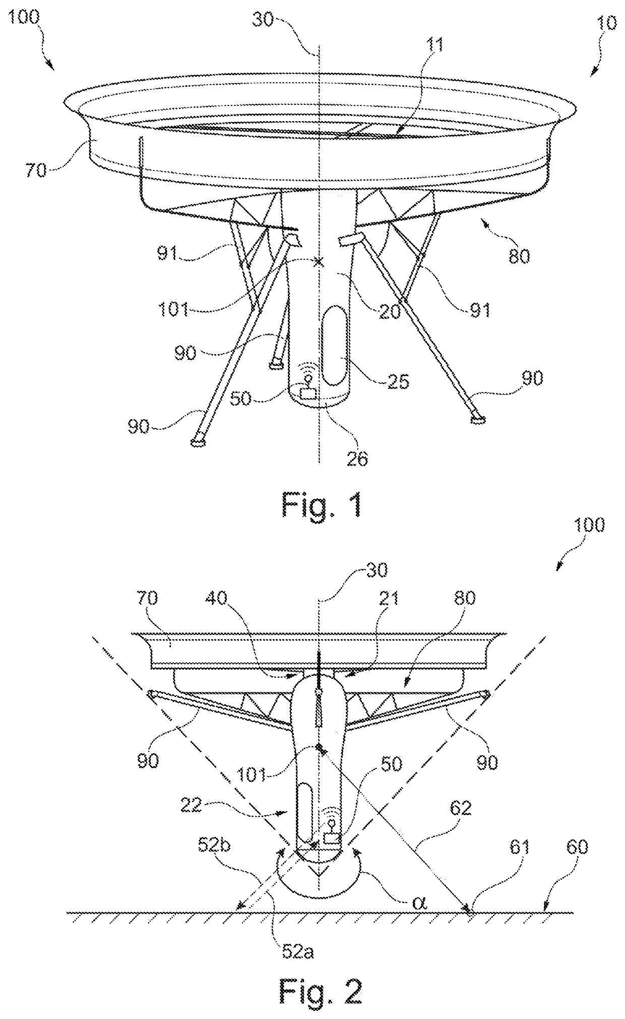 Aircraft capable of hovering