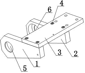 Installation seat of water pump