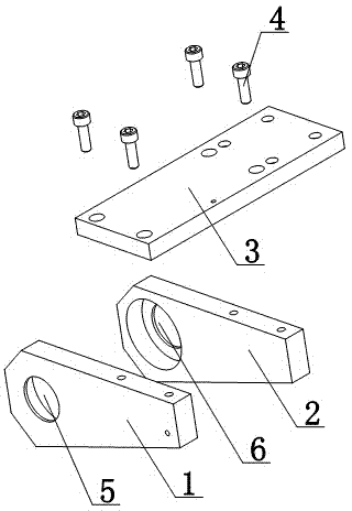 Installation seat of water pump