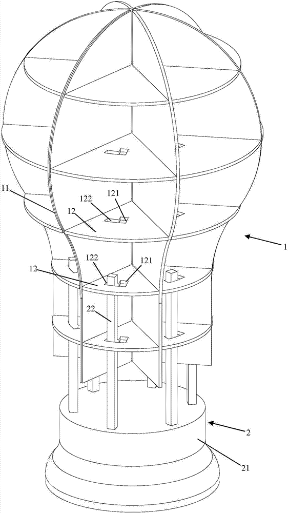 Wig disinfection device