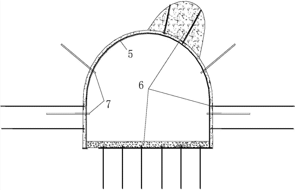 Large-deformation broken surrounding rock roadway management method