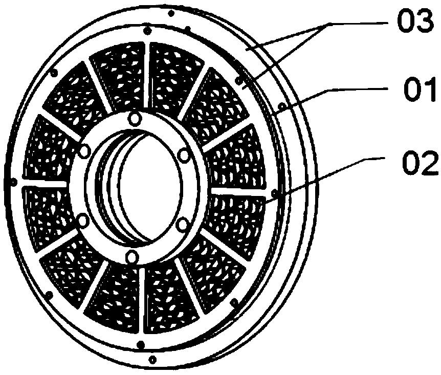 High-temperature superconducting resistance type current limiter, skeleton and superconducting tape winding procss