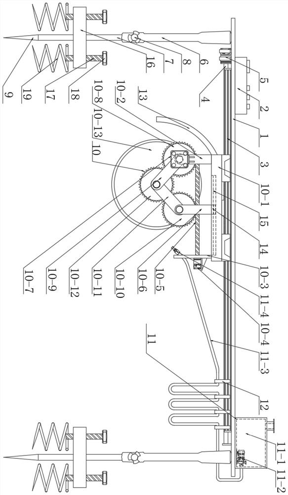 Road cutting machine for municipal building construction