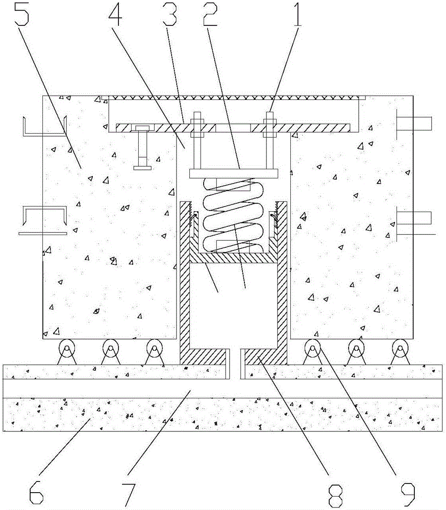 Building damping support