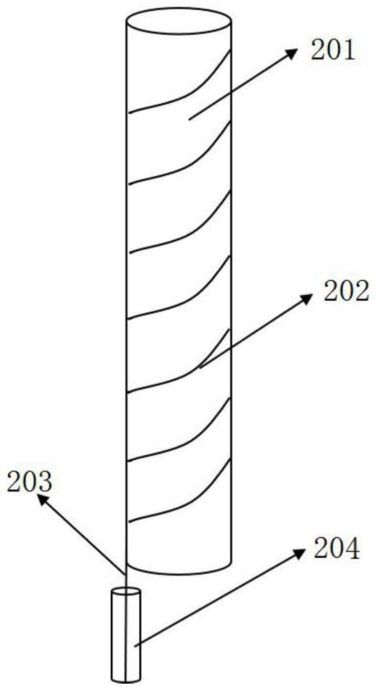 Electrical small structure non-totally-enclosed electromagnetic energy converter and electronic cigarette