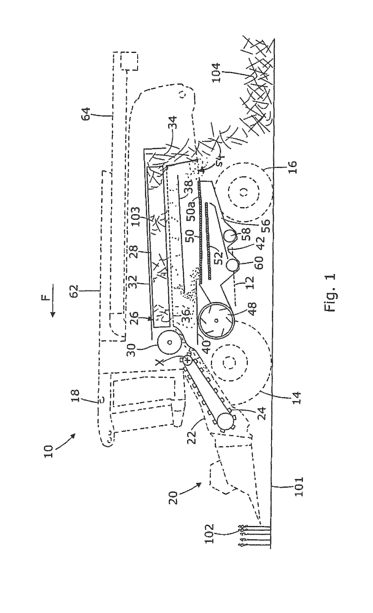 Combine harvester grain cleaning system