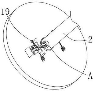 Auxiliary emergency braking device for electric automobile