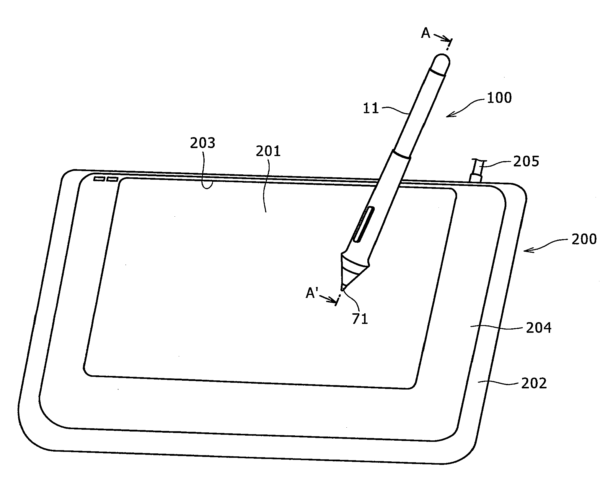 Variable capacitor and position indicator