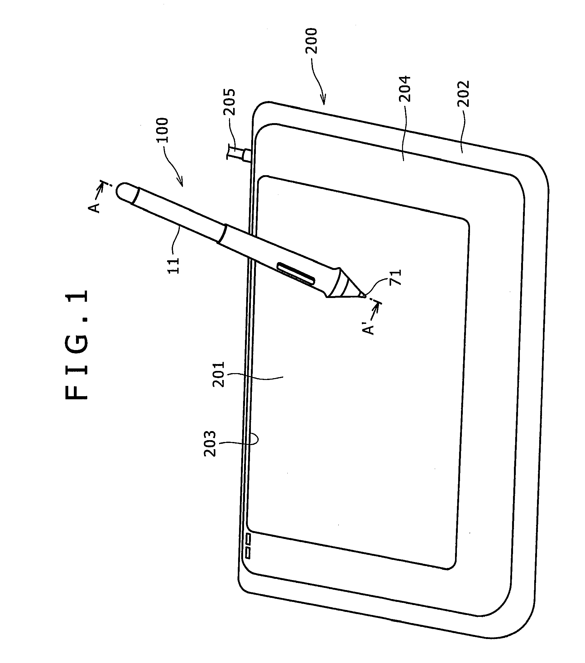 Variable capacitor and position indicator